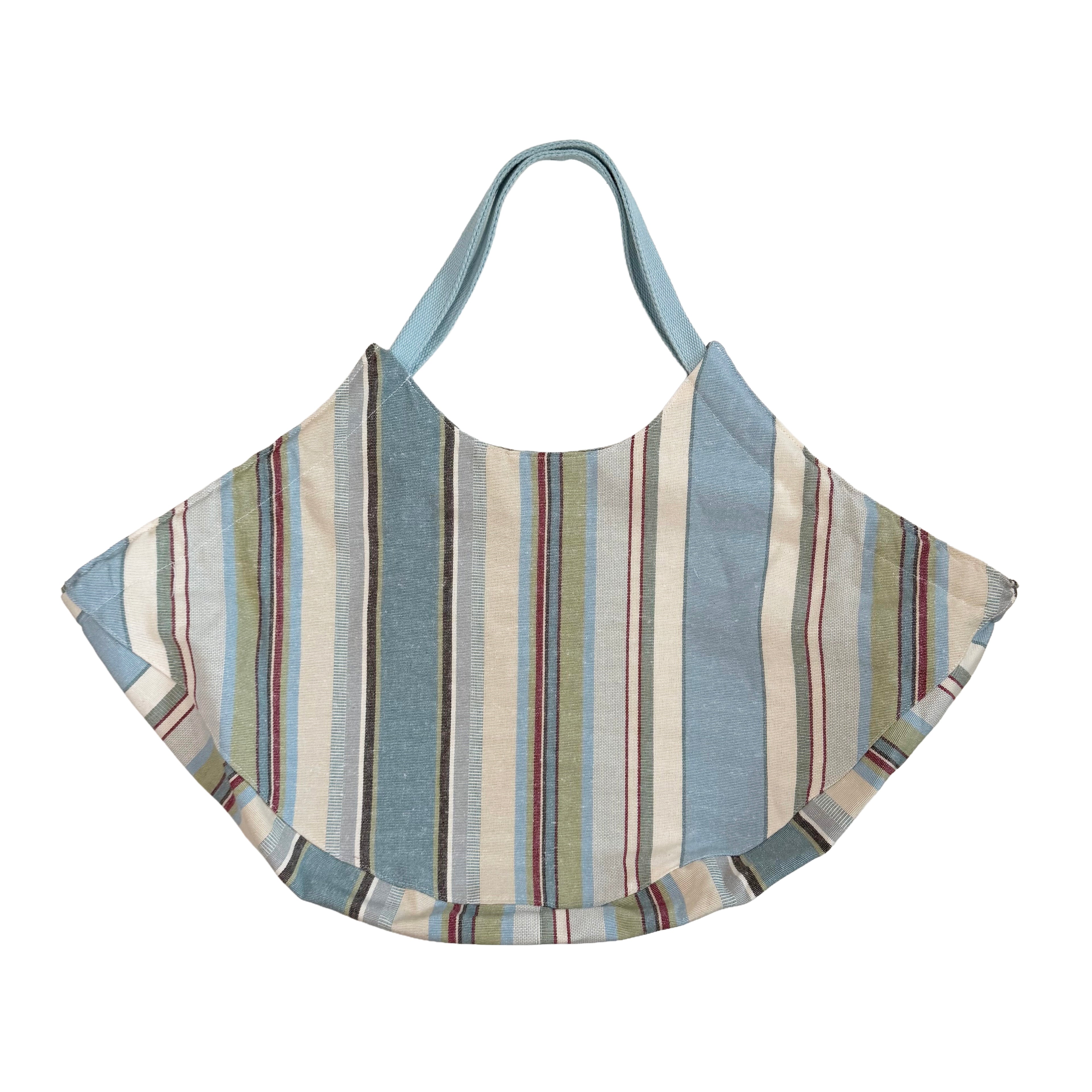 Striped Shopper Bag