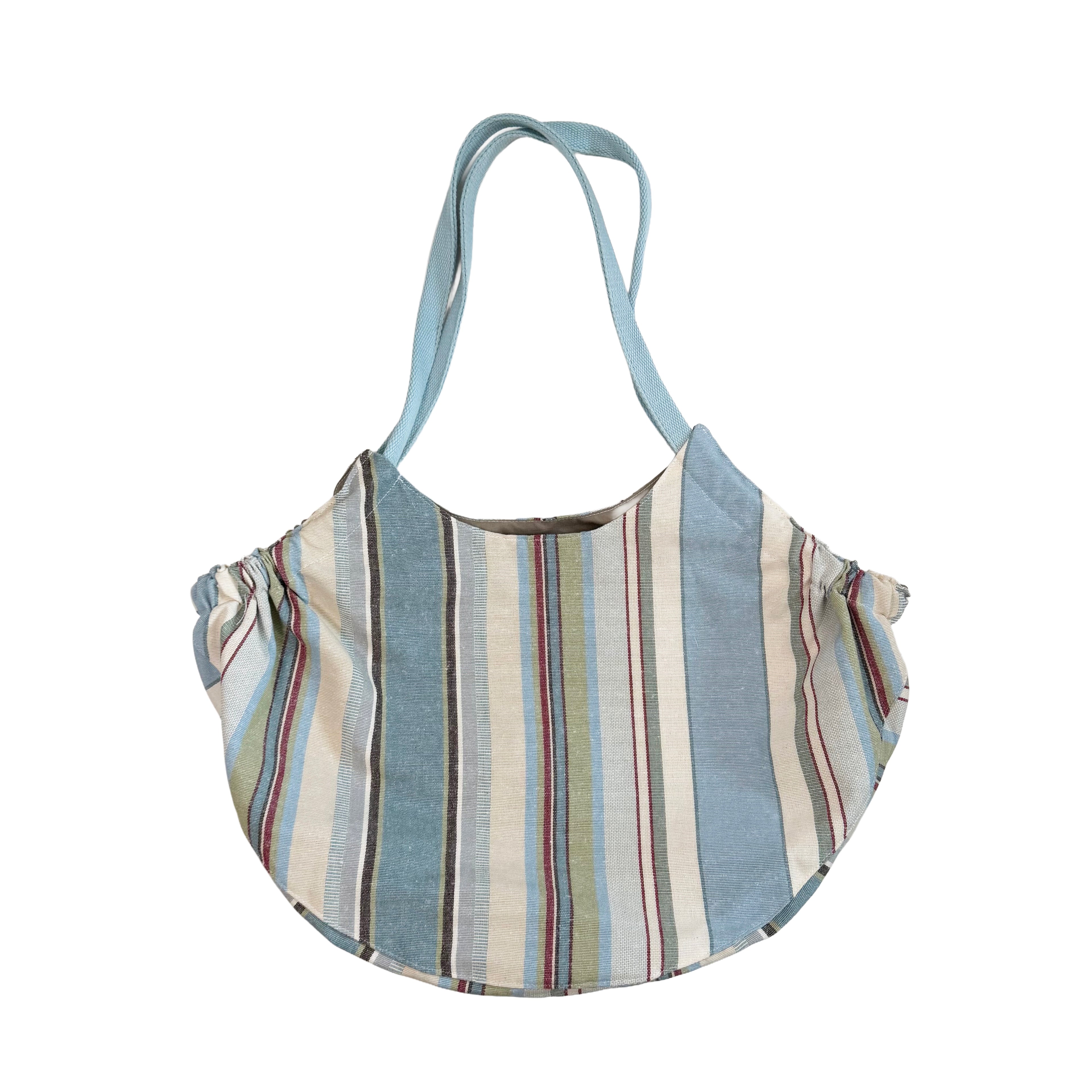 Striped Shopper Bag