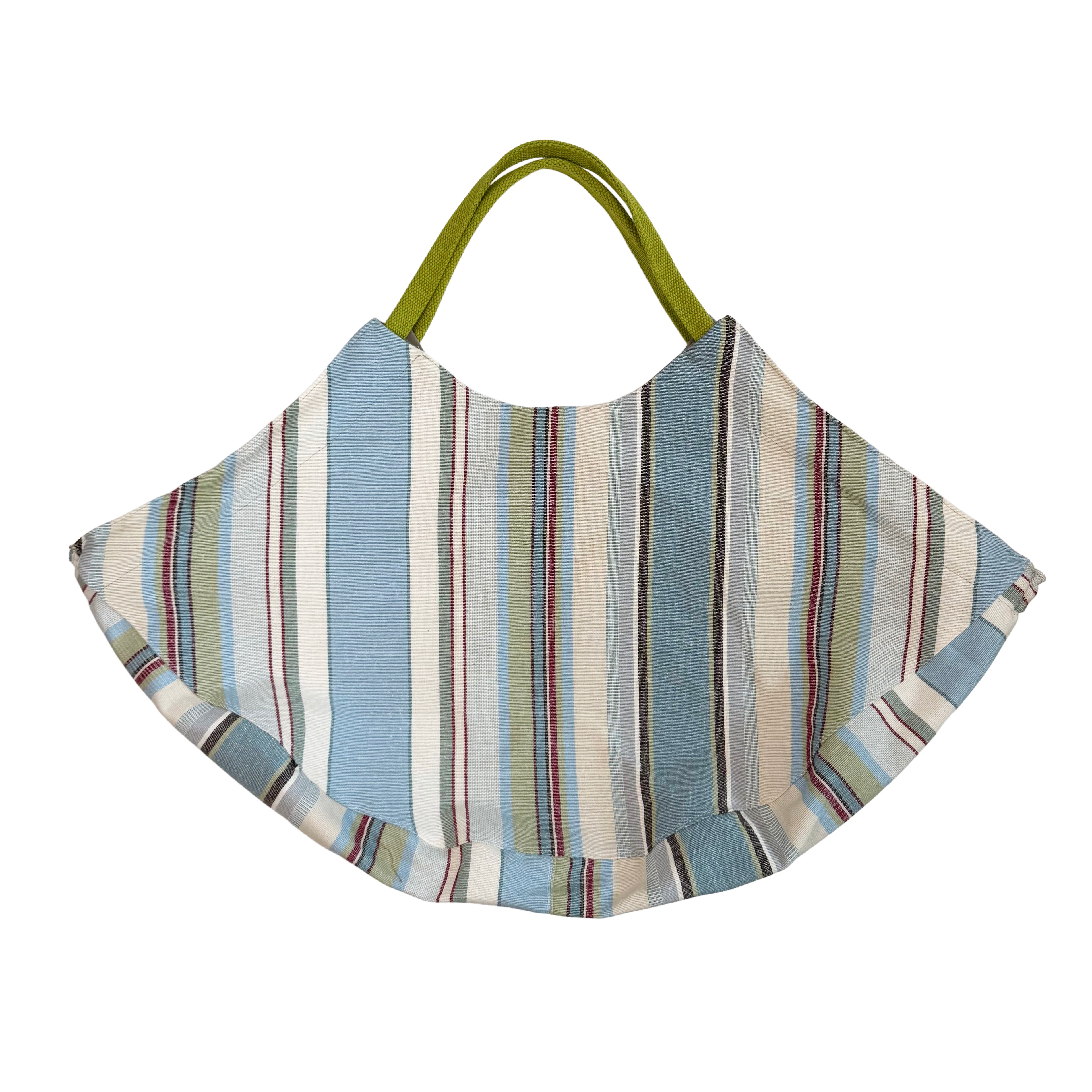Striped Shopper Bag