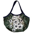 Floral Green Shopper Bag